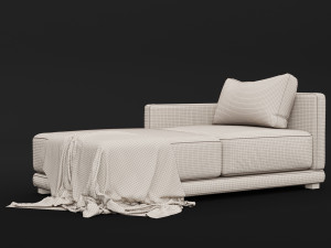 daybed 1 3D 模型