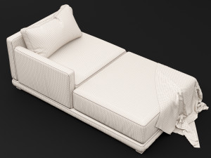 daybed 1 3D 模型