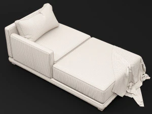 daybed 1 3D Model