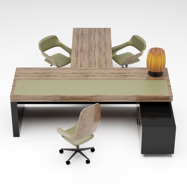 office furniture collection 1 3D Model .c4d .max .obj .3ds .fbx .stl .blend 