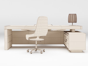 office furniture collection 1 3D Model