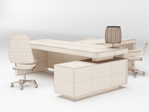office furniture collection 1 3D Model