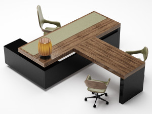 office furniture collection 1 3D Model