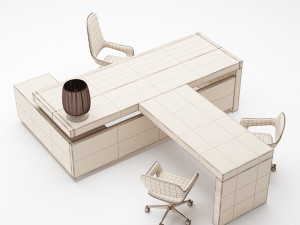 office furniture collection 1 3D Model