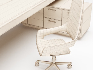 office furniture collection 1 3D Model
