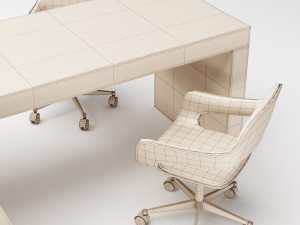 office furniture collection 1 3D Model