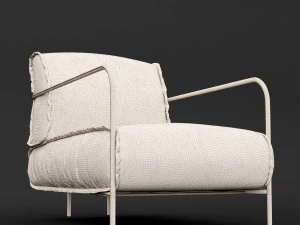 lounge chair 2 3D Model