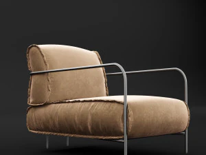 lounge chair 2 3D Model