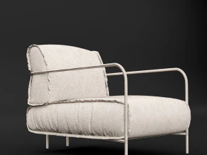 lounge chair 2 3D Model