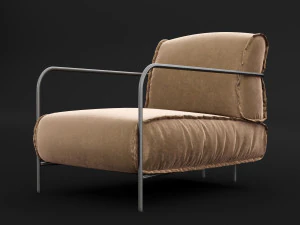 lounge chair 2 3D Model