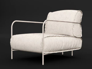 lounge chair 2 3D Model