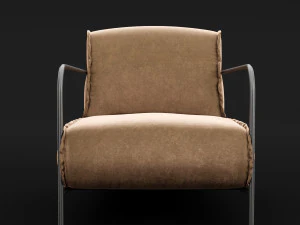 lounge chair 2 3D Model