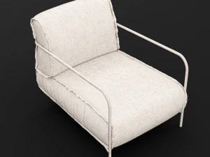 lounge chair 2 3D Model