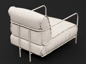 lounge chair 2 3D Model
