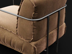 lounge chair 2 3D Model
