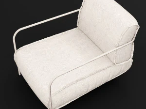 lounge chair 2 3D Model