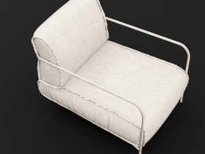 lounge chair 2 Modelo 3D