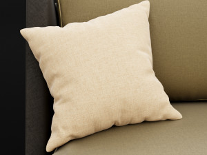 sofa whith pillow 3D-Modell
