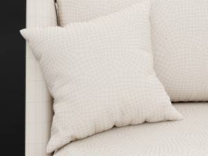 sofa whith pillow 3D-Modell
