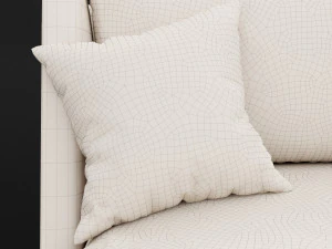 sofa whith pillow 3D Model