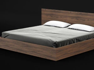 bed sheets pack 01 3D Model
