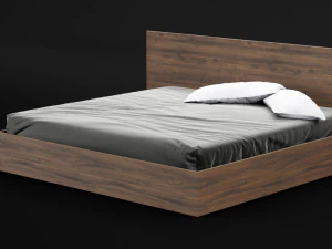 bed sheets pack 01 3D Model
