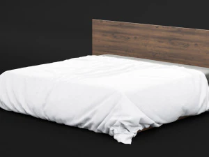 bed sheets pack 01 3D Model