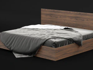 bed sheets pack 01 3D Model