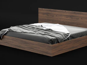 bed sheets pack 01 3D Model