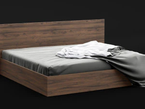 bed sheets pack 01 3D Model