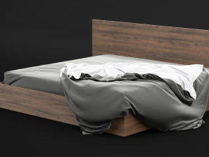 bed sheets pack 01 3D Model