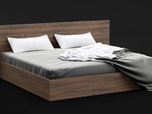 bed sheets pack 01 3D Model