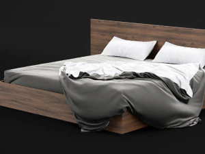 bed sheets pack 01 3D Model