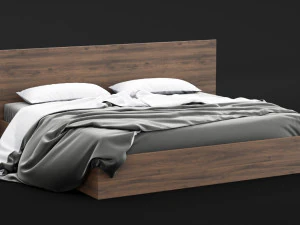 bed sheets pack 01 3D Model