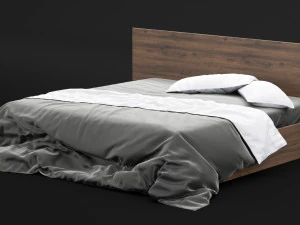 bed sheets pack 01 3D Model