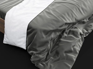 bed sheets pack 01 3D Model
