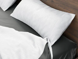 bed sheets pack 01 3D Model