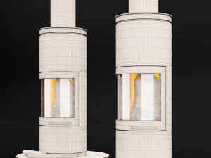 fireplace 01 3D Model