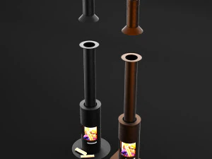 fireplace 01 3D Model