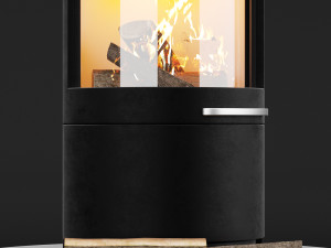 fireplace 01 3D Модель