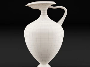 decorative ceramic vases set 3D Model