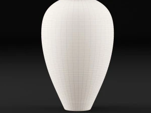 decorative ceramic vases set 3D Model