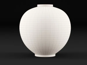 decorative ceramic vases set 3D Model