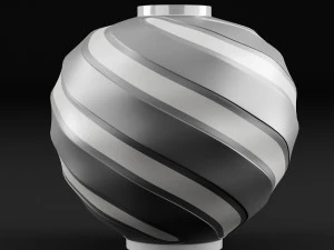 decorative ceramic vases set 3D Model