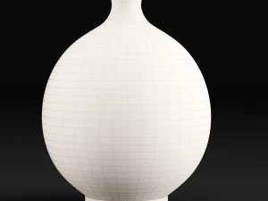 decorative ceramic vases set 3D Model