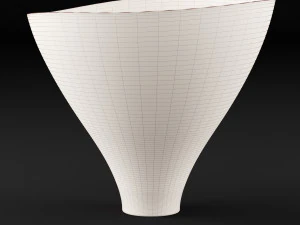 decorative glass vases set 3D Model