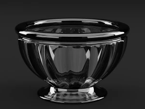 decorative glass vases set 3D Model