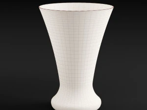 decorative glass vases set 3D Model