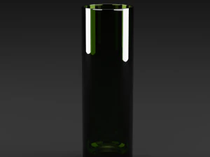 decorative glass vases set 3D Model