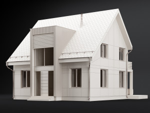 modern house 05 3D 模型